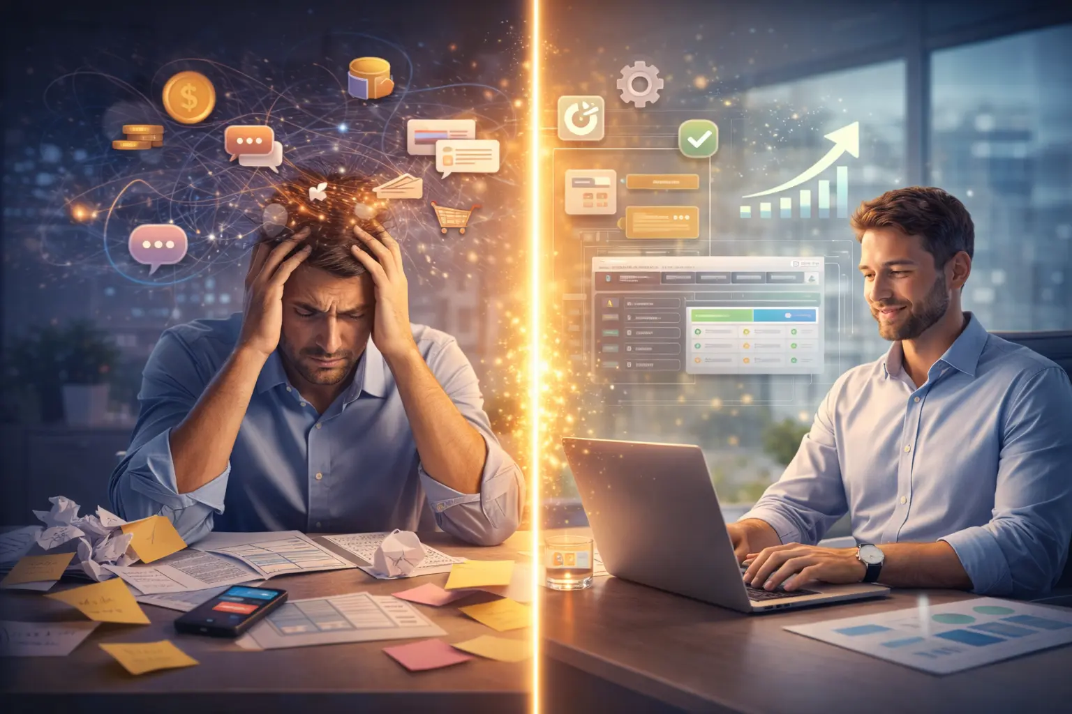 Gestão Digital vs. De Cabeça: O Guia para Organizar seu Negócio