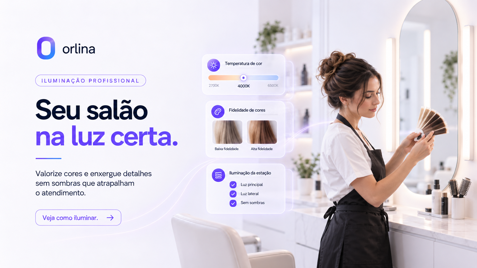 Iluminação para Salão de Beleza e Barbearia: O Guia Completo